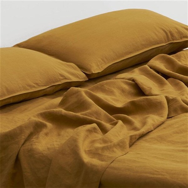 Mustard Bedding Etsy