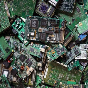 Small Electronics & Printed Circuit Board Recycling, located in Georgia, USA Restoration Computer Tech PCB Sustainable Recycling Service