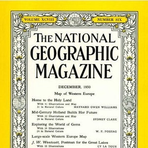 December 1950 National Geographic Magazine | Home to the Holy Land | Israel&#39;s First Years | Immigrants to Israel | Ingathering of the Exiles
