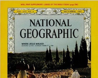 Original 1967 National Geographic Magazine | Eyewitness to War | Israel's Six-Day War in June 1967 | Walk the Bible  | Capture of Jerusalem