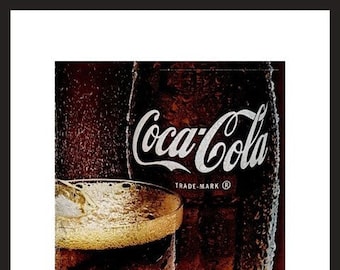 Framed Original Coke Ad from 1967 LIFE Magazine | Coca-Cola | Authentic | Vintage | Retro Ad