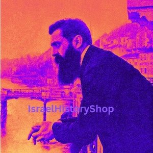Dreaming of Zion: Theodor Herzl - Father of Zionism & Modern Day Moses - on a Hotel Balcony Above the Rhine River | Basel, Switzerland 1901