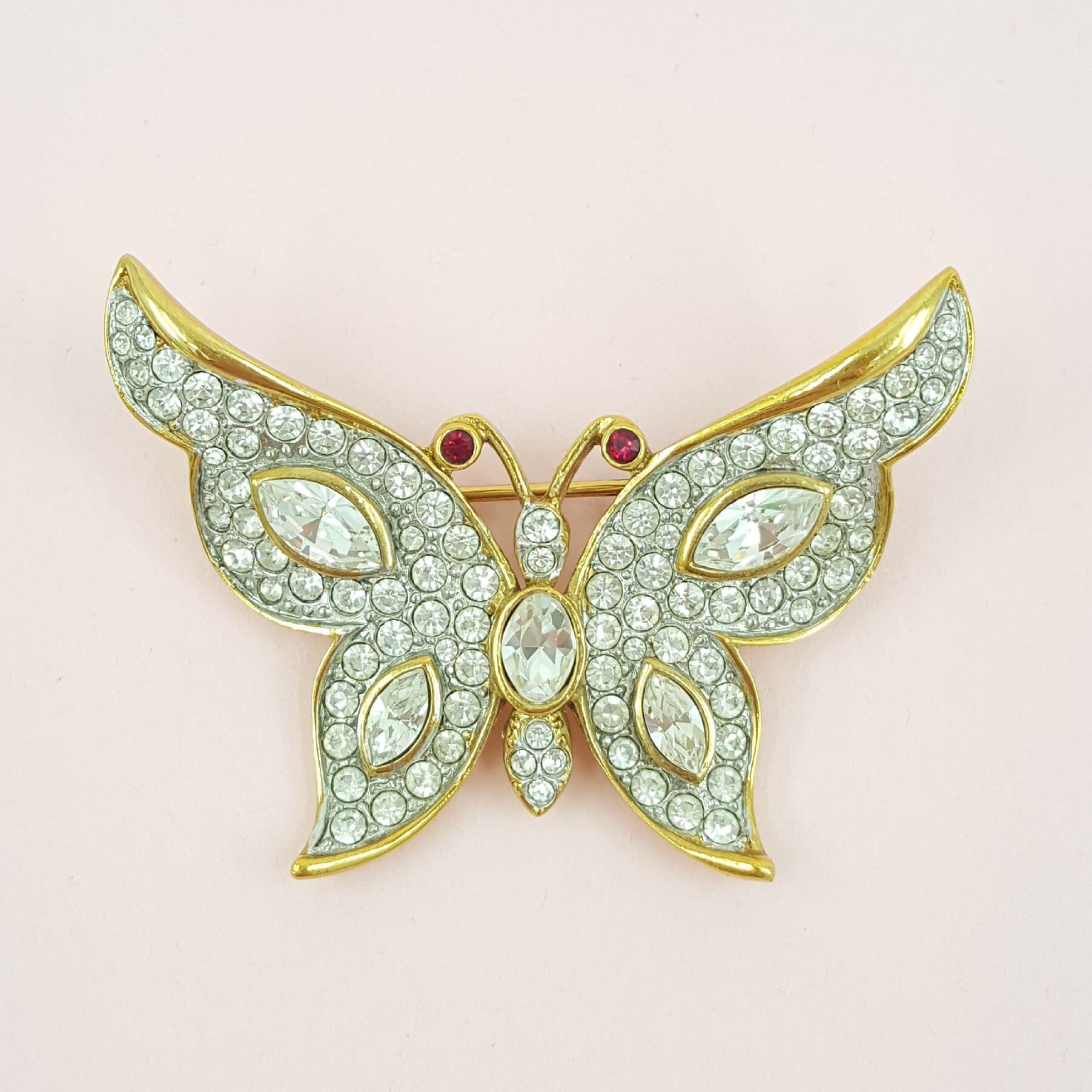 Swarovski Butterfly Brooches - Etsy