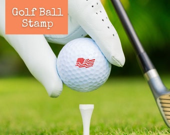 Golf Ball Stempel, Golf Geschenke für Männer und Frauen, Groomsmen Geschenk Golf, Golfbälle nach Maß, Golfzubehör, Weihnachtsglfliebhaber