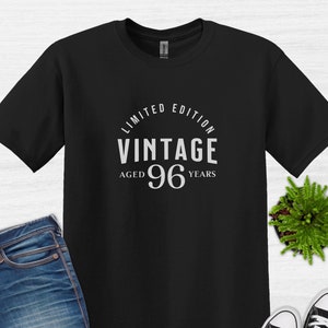96th Birthday T-Shirt, Limited Edition Sweatshirt Vintage Style Hoodie, Birthday Party