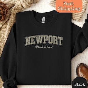 Newport Rhode Island Sweatshirt, Vintage Newport T-Shirt, Sommerferien T-Shirt, Strand Sweatshirt. Ozean T-Shirt, Newport Strand T-Shirts