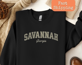 Bluza Savannah Georgia, Bluza Savannah, Prezenty Savannah, Bluza Savannah College, Prezent na ukończenie szkoły, Wycieczka Savannah Girls Bach
