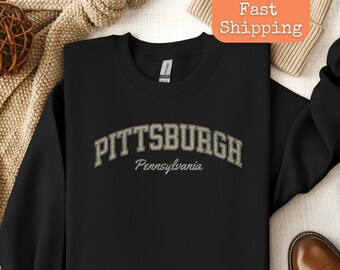 Pittsburgh Pennsylvania Sweatshirt, Pittsburgh Sweater, Pittsburgh Gifts, Pennsylvania Sweatshirt, Pennsylvania shirts, Pittsburgh shirts