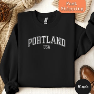 Bluza Portland Oregon, Bluza Portland, Bluza z kapturem Portland, Odzież Portland, Koszulka Portland, Koszulka Oregon, Pamiątkowy upominek Portland