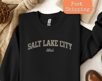 Salt Lake City Hoodie, Salt Lake City Traveler Sweatshirt, Salt Lake City Sweater, Salt Lake City Lover Hoodie, Utah Sweatshirt, Utah shirts