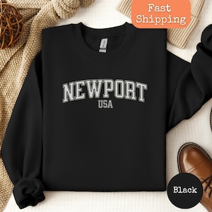 Newport Rhode Island Sweatshirt, Newport sweater, Rhode Island Shirt Newport Sweatshirt Newport crewneck, Newport Lover Gift, Newport shirts