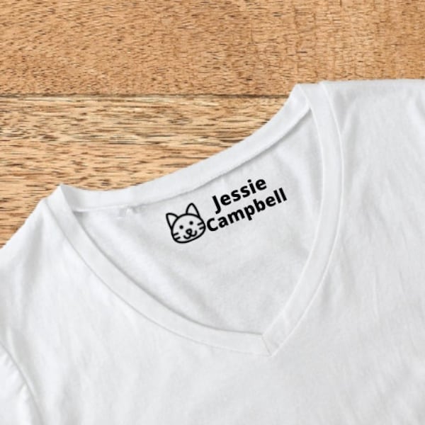 Permanent Ink Clothing Name Stamp Etsy Australia