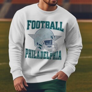 Philadelphia Shirt Hoodie Sweatshirt, Football unisex T-Shirt, Philly Football sweater, Football season outfit, game day apparel Philly fan
