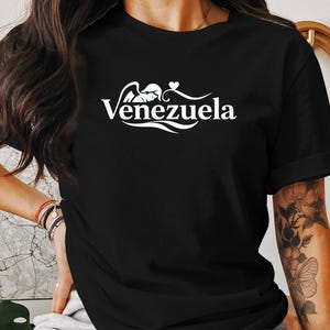 Venezuela T-Shirt Unisex Graphic Tee Free Venezuela Venezuelan Pride Gift Venezuela Angel Design Patriotic Shirt Venezuela Franela