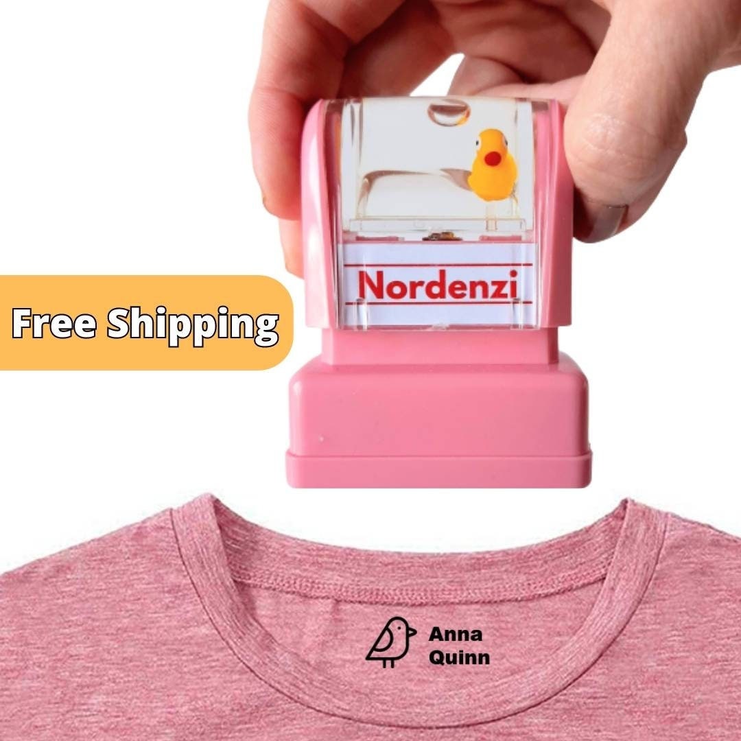 Clothing Name Stamp Personalized Name Stamp Clothes Stamp for Kids Personalized Stamp for
