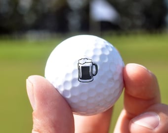 Golf Ball Stempel, Golf Geschenke für Männer und Frauen, Groomsmen Geschenk Golf, Golfbälle nach Maß, Golfzubehör, Weihnachtsglfliebhaber