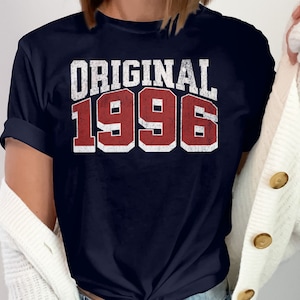 1996 Shirt Original Born in 1996 T-Shirt, 28th Birthday gift Original Birth Year, 1996 Birthday gift, Vintage 1996 shirt, Made in 1996 shirt