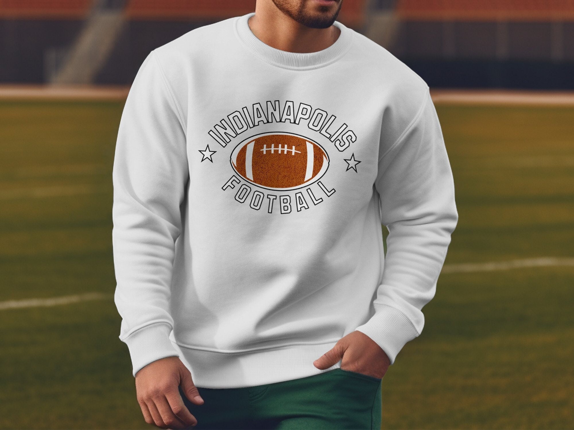 Playera C.redondo / Ranglan – Indianapolis Colts – Playeras Deportivas  Futbol Americano
