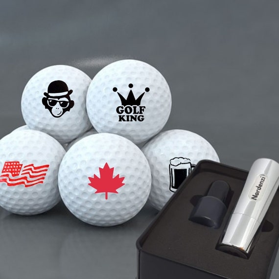 ATOMIC 77 Designs Golf Ball Stamper Stamp Marker Personalize your Golf Balls Kids Gift 