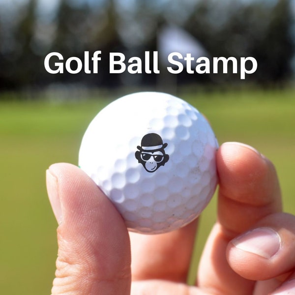 Golf Ball Stamp, Golf gifts set for men and women, Groomsmen gift golf, custom golf balls, golf accessories, Christmas golf lovers