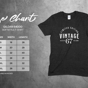 67 Birthday Limited Edition Vintage T-Shirt, 67th Birthday Shirt, 67 Birthday Gift for Men and Women, Born in 1957, 67 years old bday party