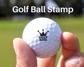 Golf Ball Stamp, Golf gifts set for men and women, Groomsmen gift golf, custom golf balls, golf accessories, Christmas golf lovers