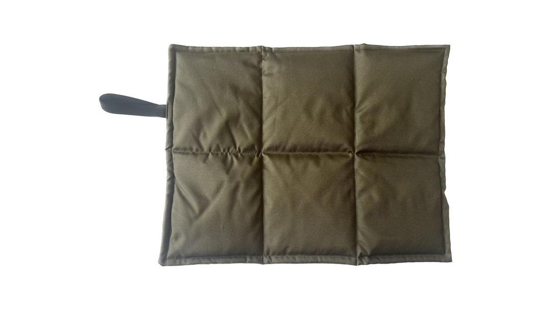 Camping Seating Mat Tent Fabric Waterproof Foldable Sit Pad, Medium