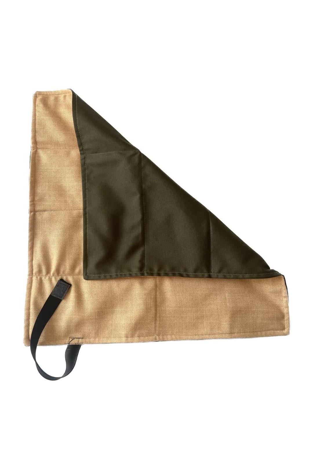 Canvas Camping Seating Mat, Tent Fabric Waterproof Foldable Sit Pad