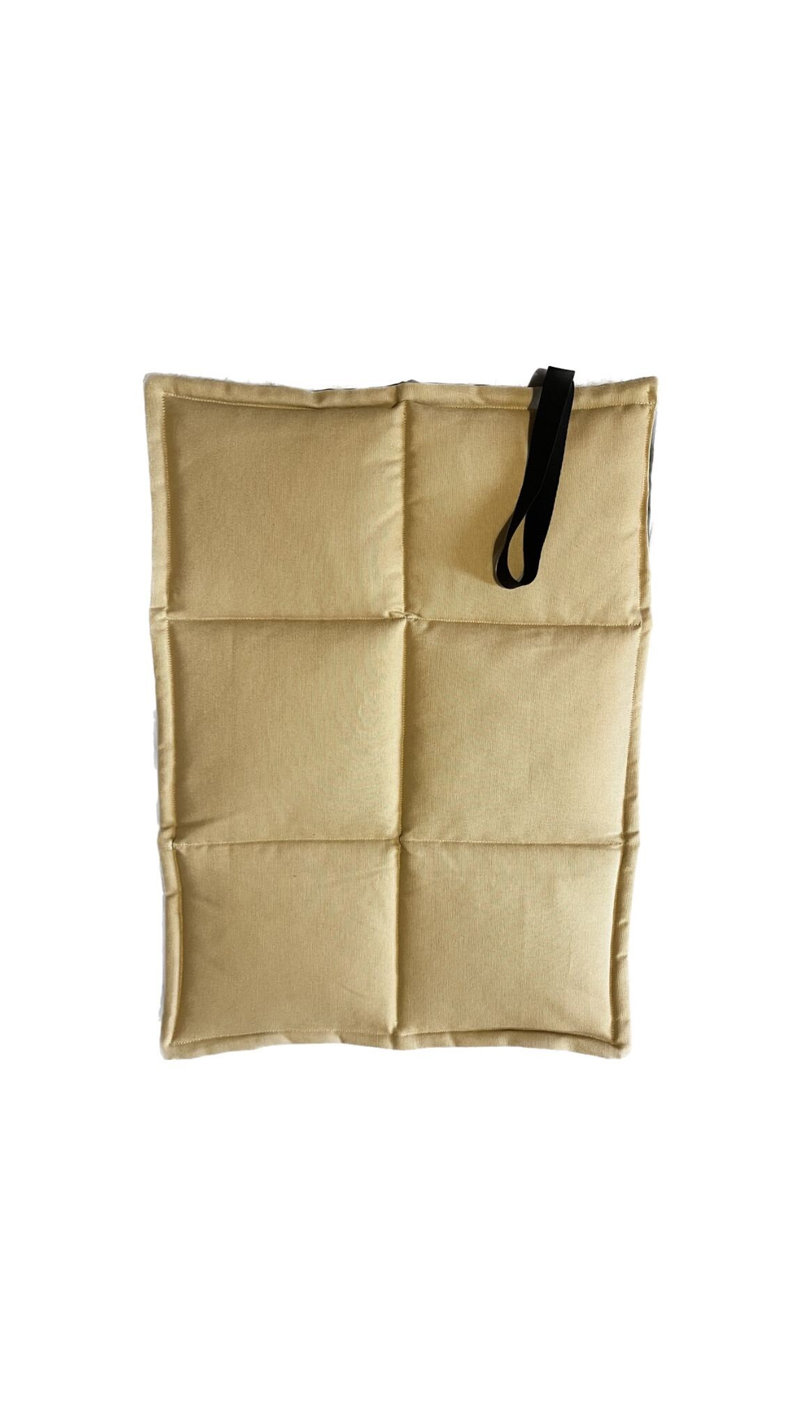 Camping Seating Mat Tent Fabric Waterproof Foldable Sit Pad, Medium