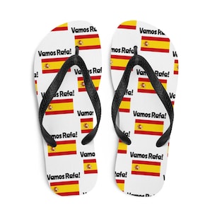 Rafael Nadal Flip-Flops, Tennis Flip Flops, Tennis Gifts, Tennis Shoes, Rafa Gifts, Rafa 21