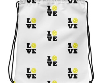 Pickleball Tasche, Pickleball Geschenke, Sport Rucksack, Pickleball Cinch Pack, Love Pickleball, Pickleball Rucksack