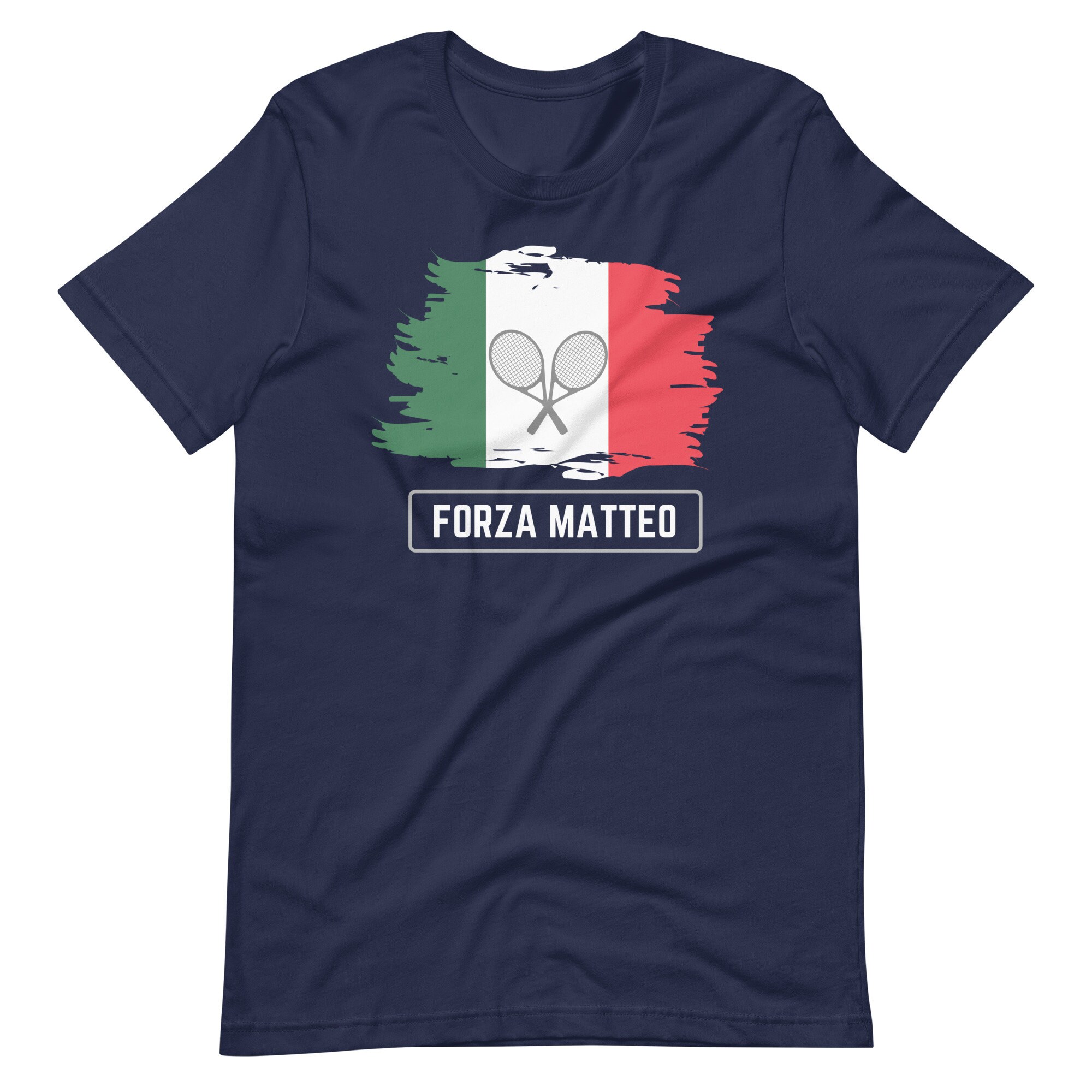 Matteo Berrettini Shirt, Tennis Shirt, Tennis Apparel, Italian T-shirt