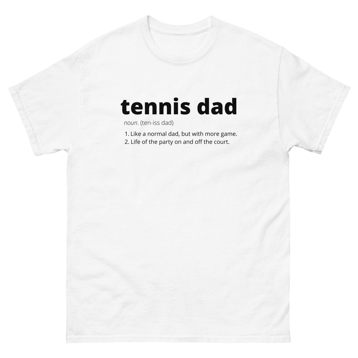 Tennis Shirt Tennis Dad Shirt Tennis Gifts for Dad Etsy