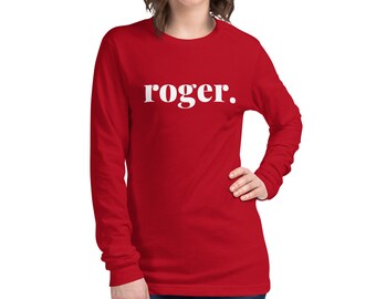 Shirt Roger Federer, tenniskleding, tennisser, Federer Pensioen, Roger Federer-fan, Federer-cadeaus