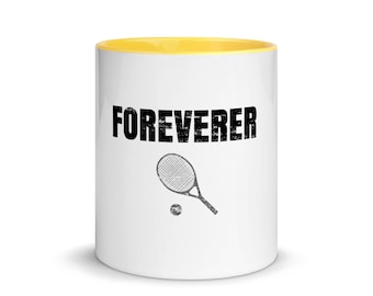 Tennis Gifts, Tennis Coffee Mug, Roger Federer, Federer Mug, Tennis Gifts for Her, Federer Fan Gifts