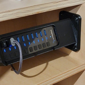 Sabrent 10 Port USB Hub Mount