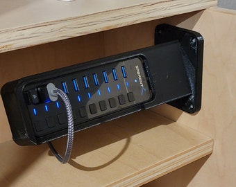 Sabrent 10 Port USB Hub Mount