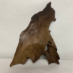 Ela-  Driftwood art sculpture - wabi sabi. Live oak. Abstract fine art wooden