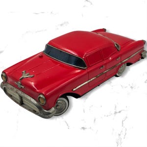 Vintage 1956 Masudaya Oldsmobile Radicon Tin Car - Modern Toys Japan (For Display)