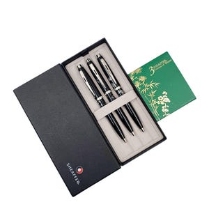 Penna a sfera Sheaffer 100 Special Edition – Three Friends of Winter Bamboo Design, regalo da collezione