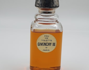 Givenchy III Eau de toilette 8 oz 240 ml Paris Women's Fragrance Made in France-1970s