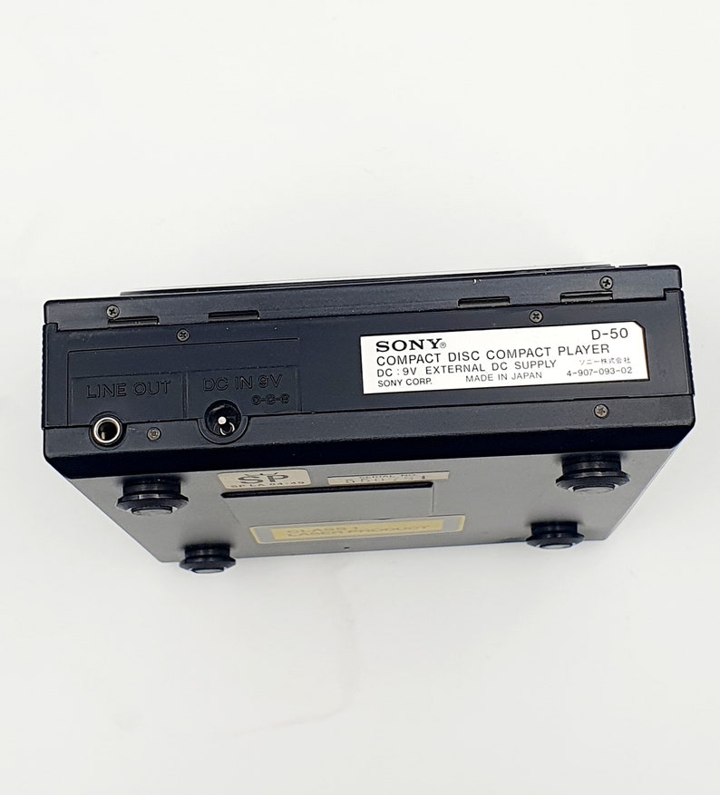 Sony D50 Portable CD Player Made in Japan Compact Disc Walkman Etsy