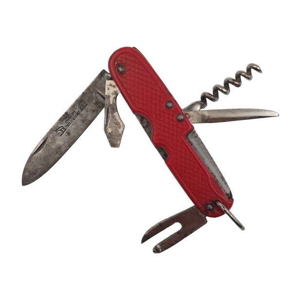 OKAPI Folding Knife, Vintage Knives Collection, Rare Folding Knife, Gift for Hunters & Fisherman's, Rare  Knife, Personalized Multi Tool
