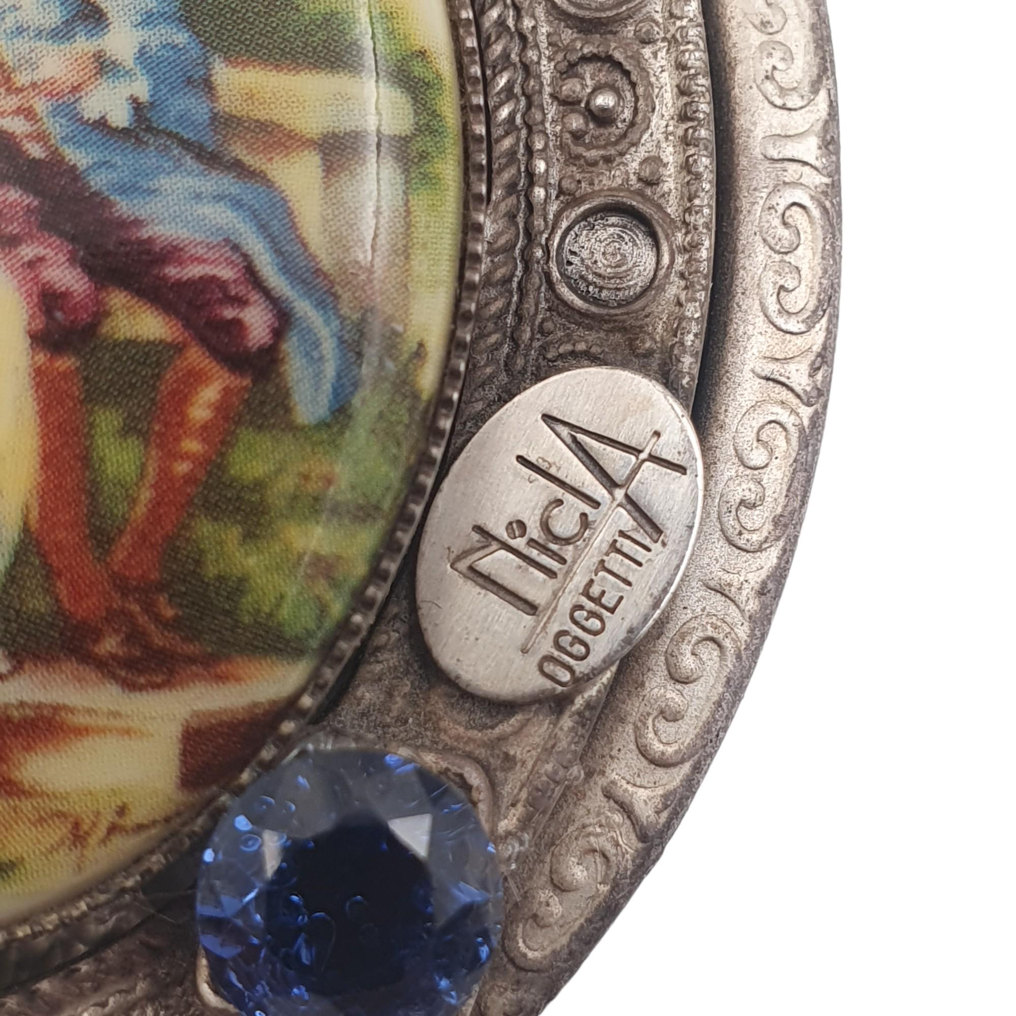 Mcmgcmi マンガーニ 　イタリア製　置物　ジュエリーボックス Vintage Nicla Oggetti Italy Ring Box – Authentic Collectible