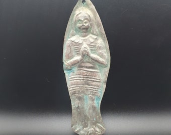 Ex-voto Milagro en relief Tamata, argent des années 1900 RARE