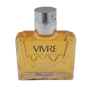 Molyneux Paris Vivre Eau de Toilette 60ml - Vintage Original Perfume, Luxury Fragrance, Classic French Scent