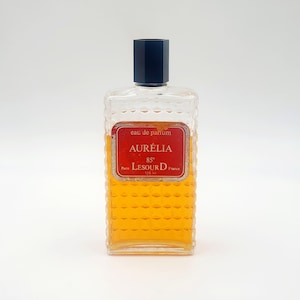 Rare Vintage French Fragrance - Aurélia 85 LesourD Eau De Parfum - Vintage 125ml Bottle – Elegant French Fragrance