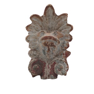 Greek Hermes Akrokeramo Antefix – Collectible Fine Art Ceramic, Classical Architectural Ornament, Home Decor