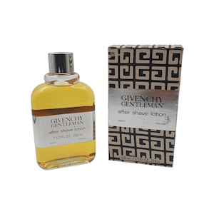 Vintage GIVENCHY GENTLEMAN After Shave Lotion 7 1/3FL.OZ-22Oml, Vintage Before-Shave Lotion, Vintage Men&#39;s Cosmetics