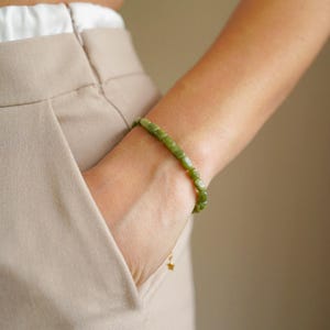 Bracciale contrarié con pietre azzurre Estate | Gioielli fatti a mano in Italia